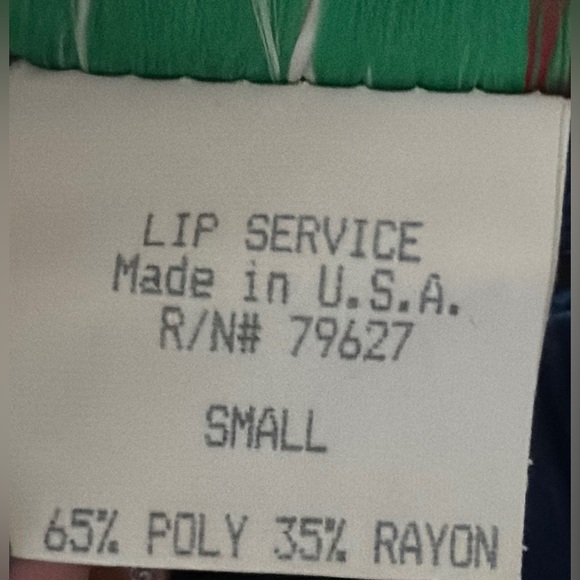 Lip Service Punk & Disorderly Blue Plaid Mini Dress Safety Pin S vintage y2k - Picture 3 of 14